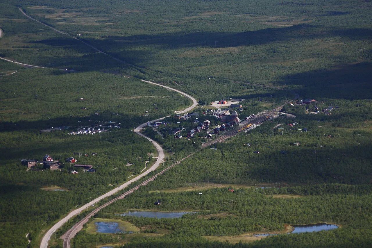 Abisko Östra over view