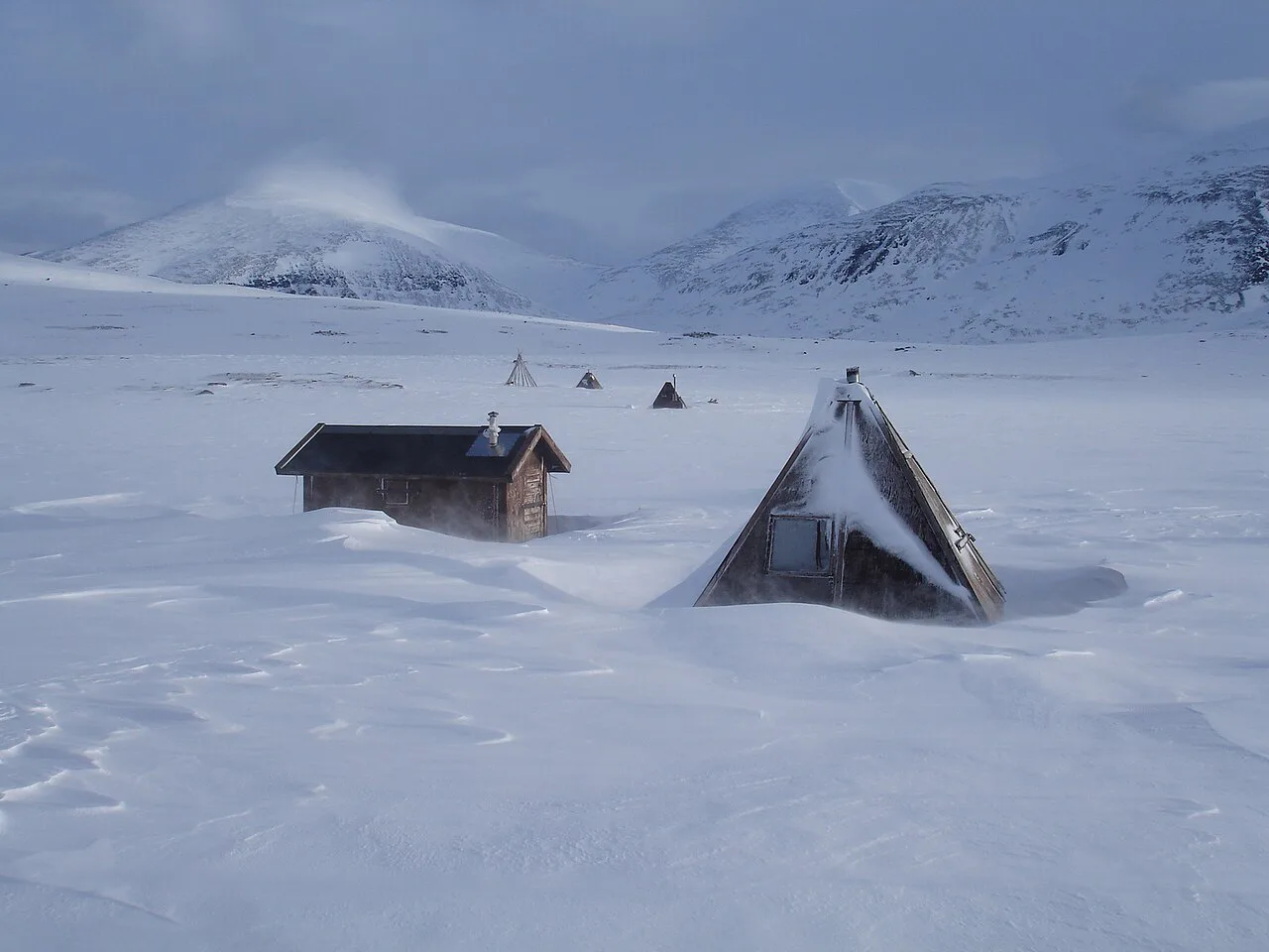 Sami Sommerhütten - panoramio, Abisko