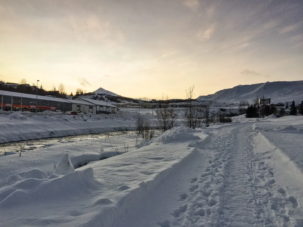 The footprints I left behind, Akureyri