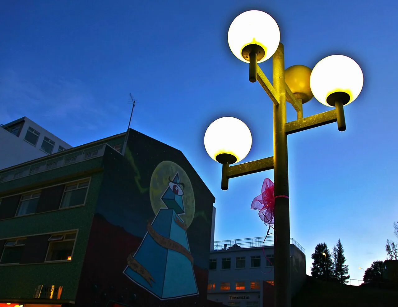 Akureyri at Night