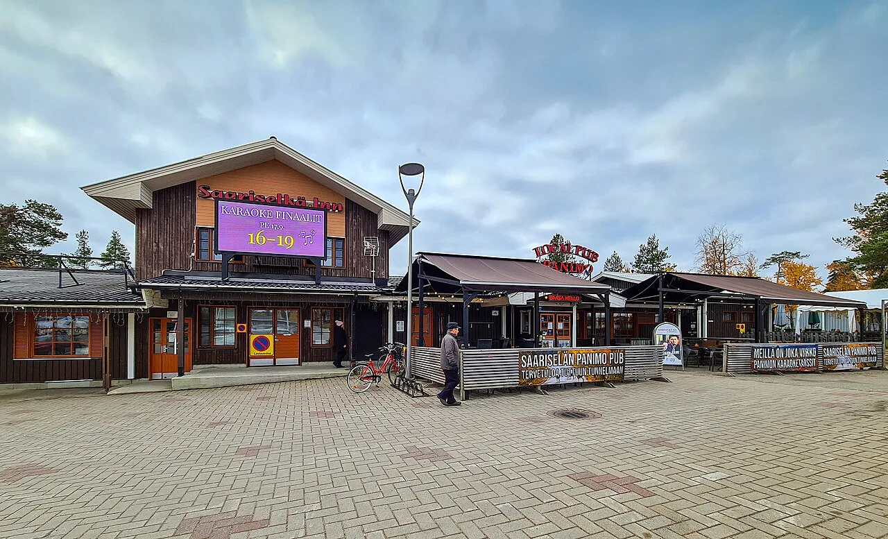 Saariselkä Inn and Panimo Pub in Saariselkä, Inari, Lapland, Finland, September