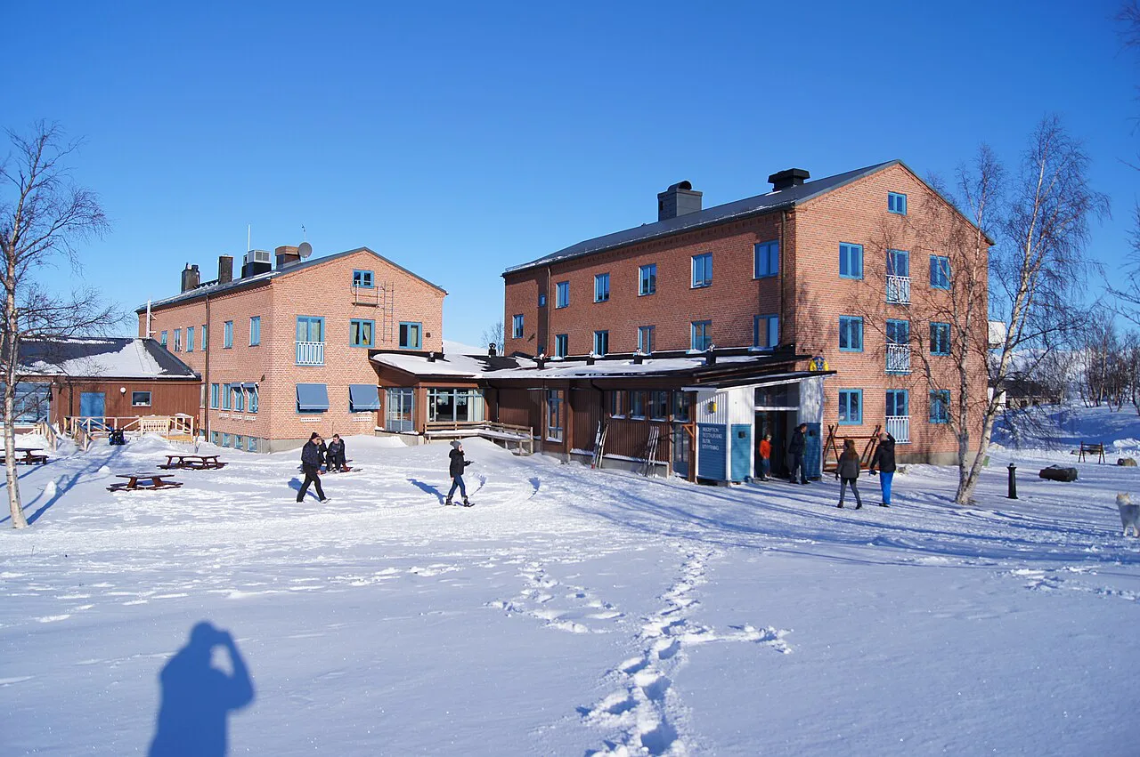 Abisko Turiststation in Winter