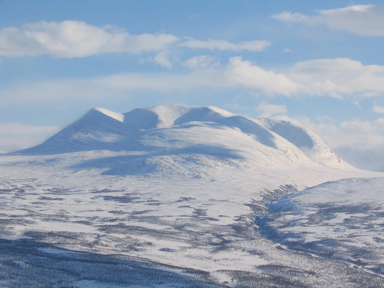 Abisko snow
