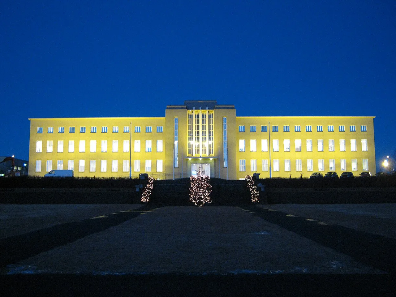 Main building university of iceland