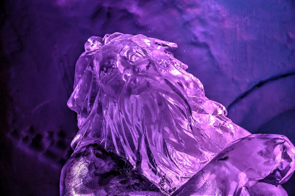 Ice Statue, Finnish Lapland