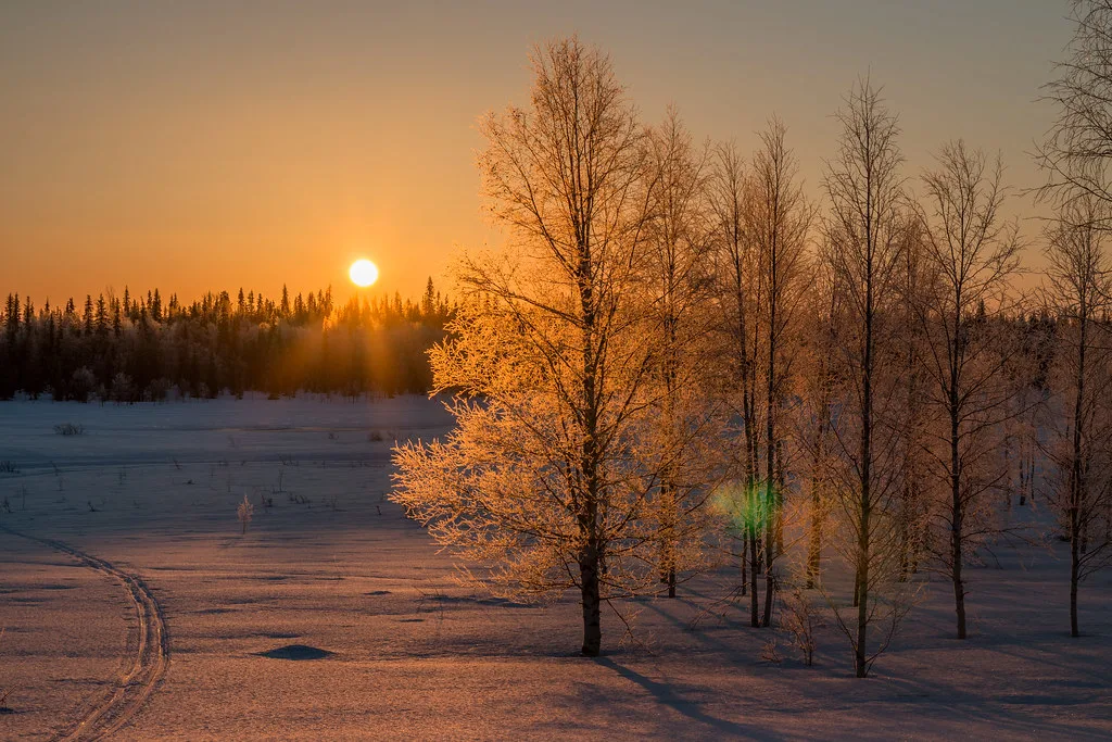 Lapland Sunrise (Explored), Finnish Lapland