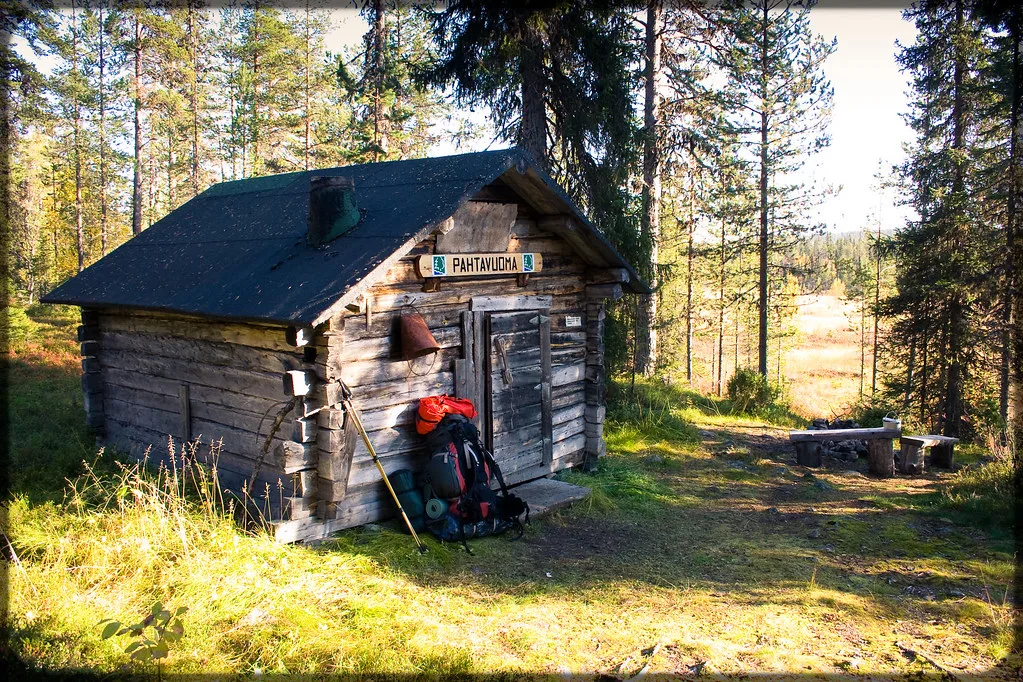 Pahtavuoman autiotupa, Finnish Lapland