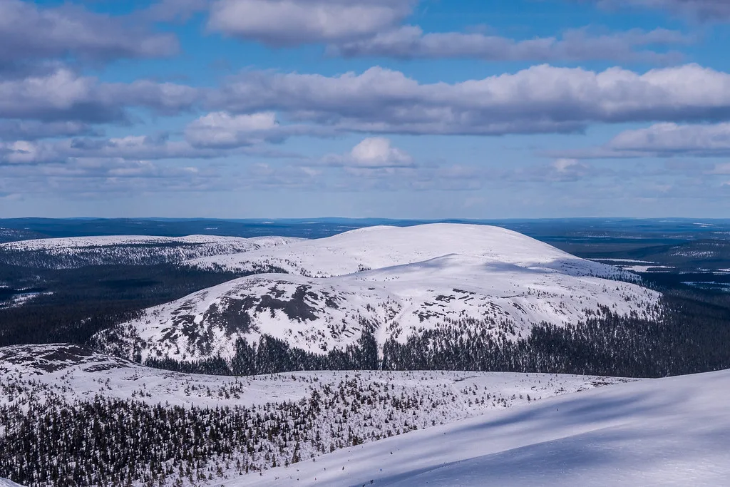 Winter in Finnish Lapland, Finland