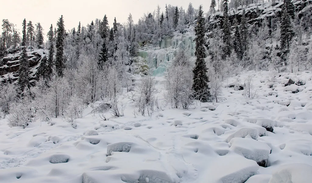 Korouoma Canyon, Lapland, Finnish Lapland