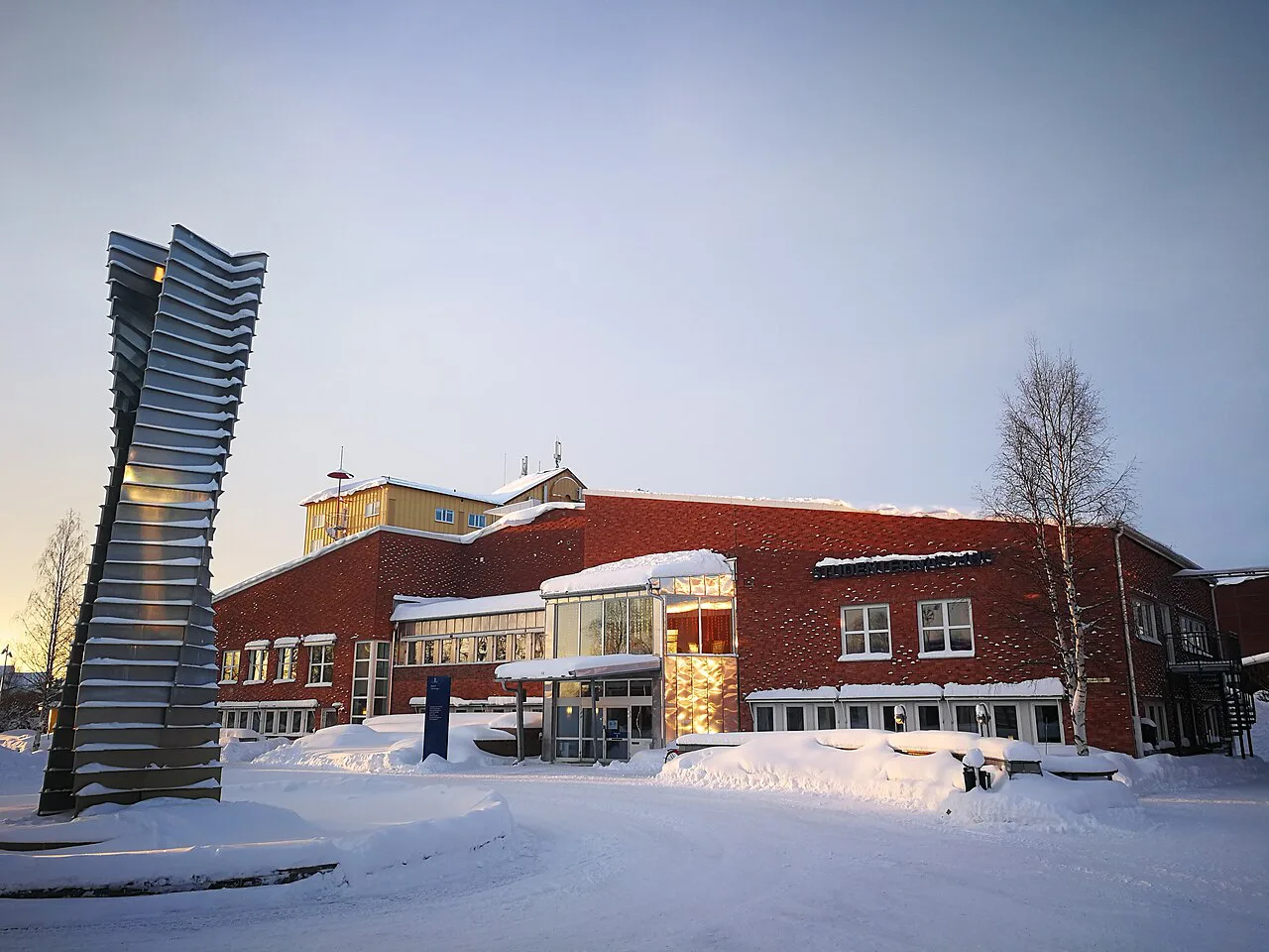 House of Students on Campus Luleå, February