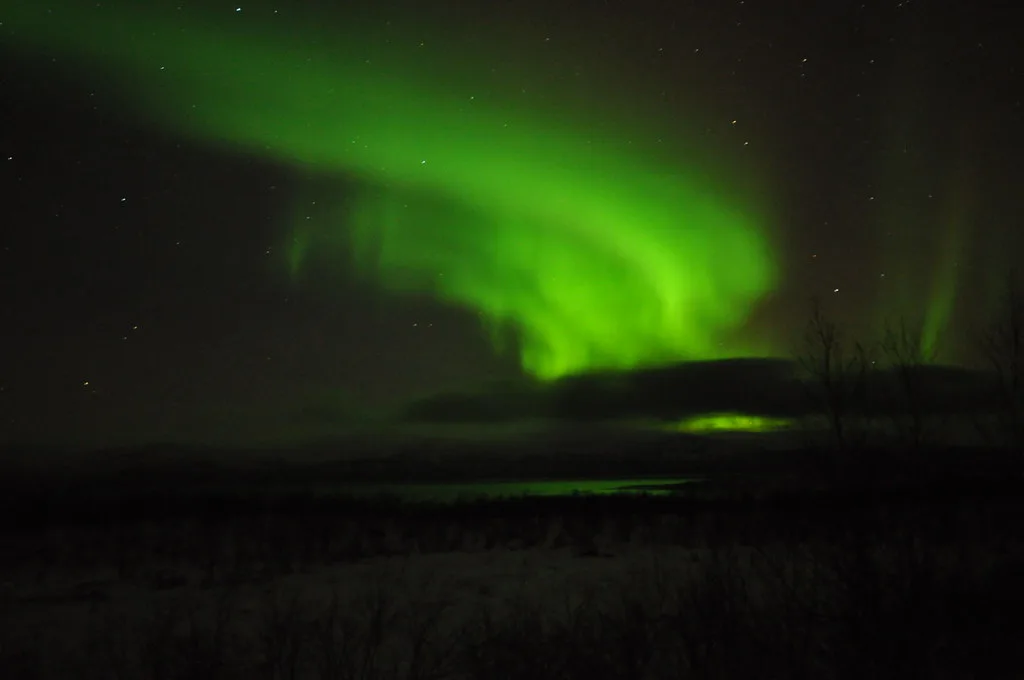 Northern Lights in Abisko, Sweden, Europe