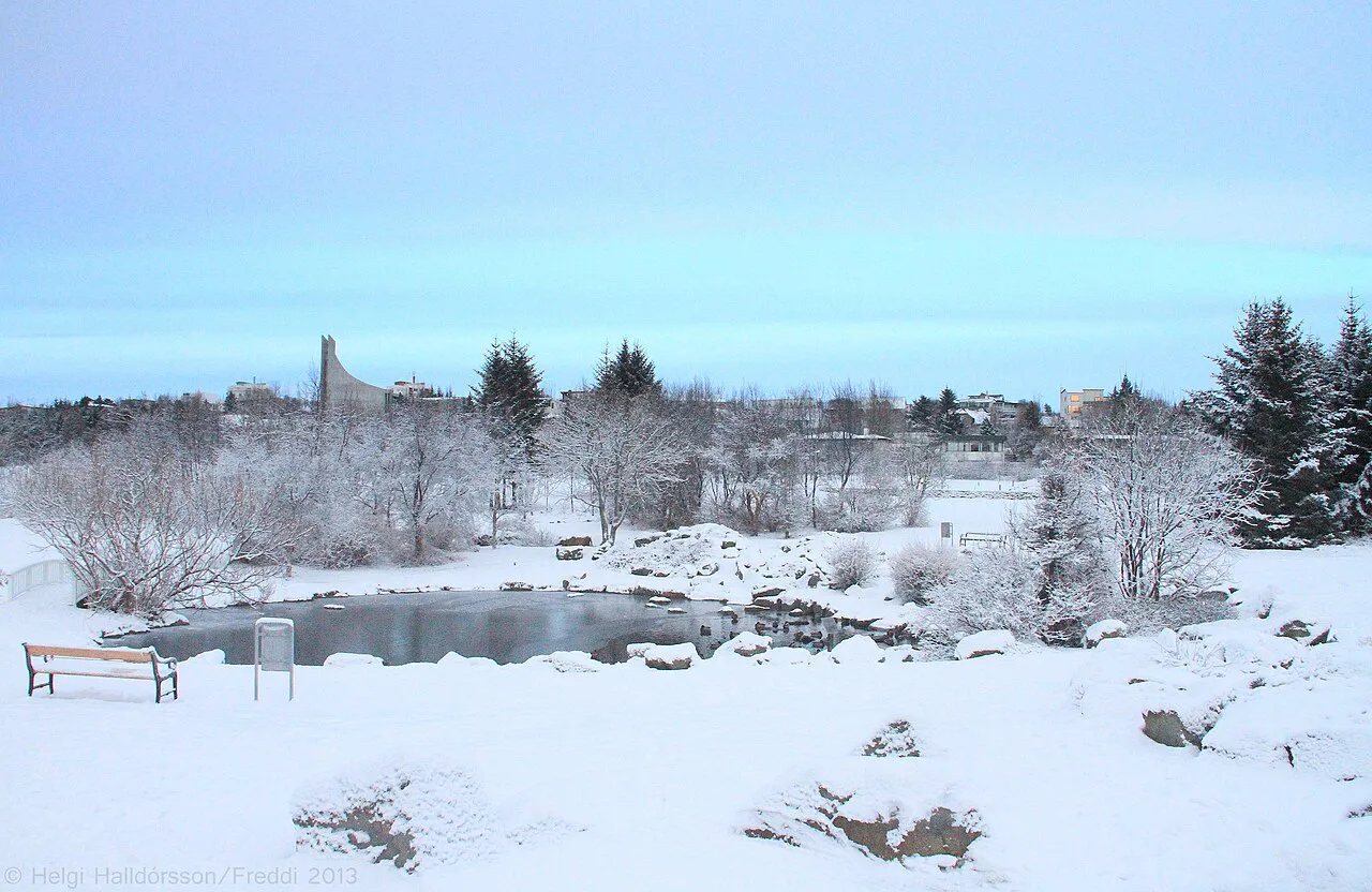 The Icelandic winter, Iceland