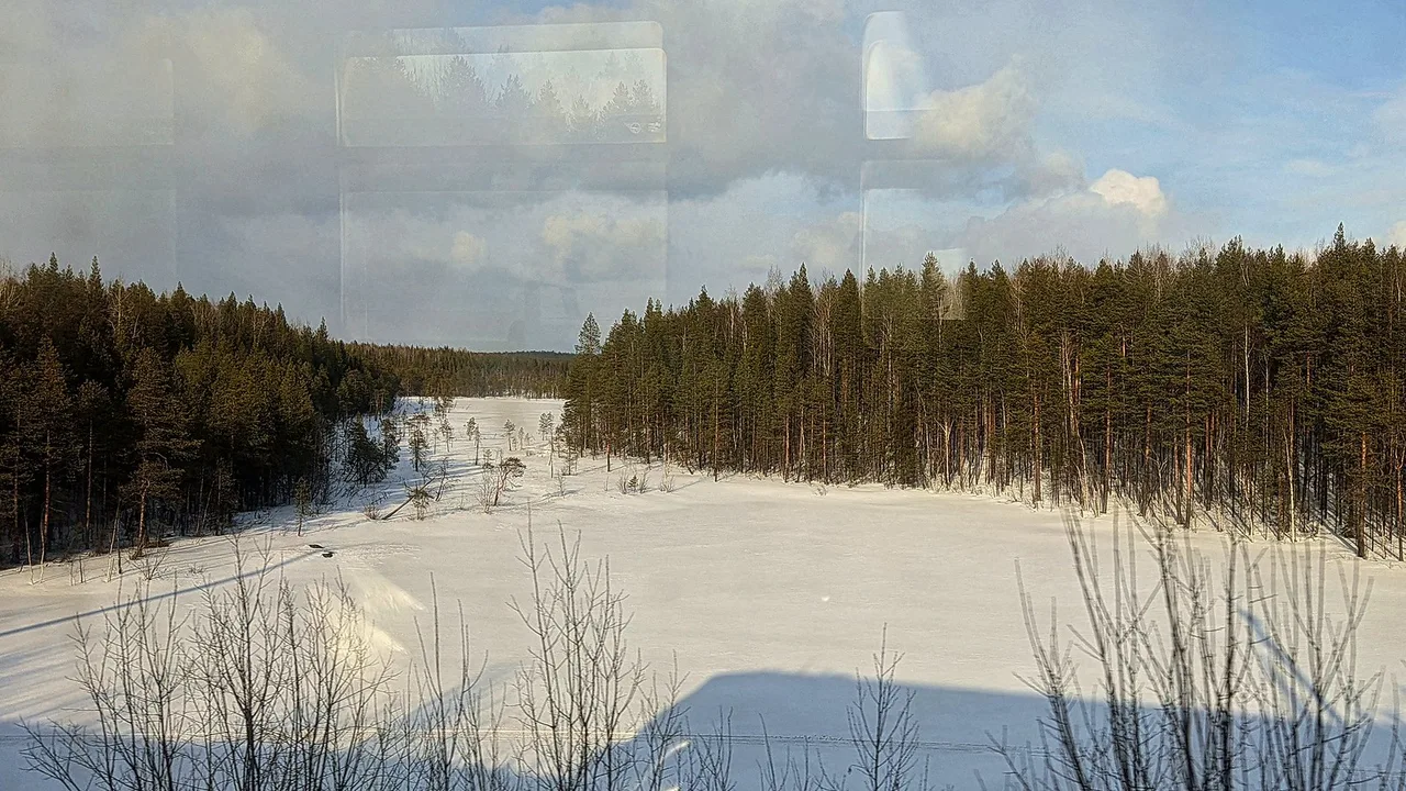 From the train window, Europe