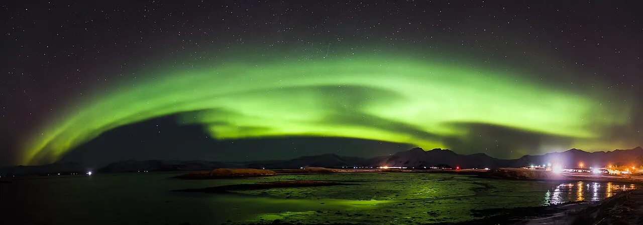 Northern Lights Hofn Iceland Seascape Photography