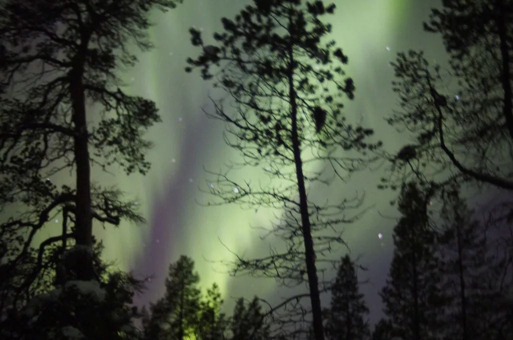 Inari aurora borealis