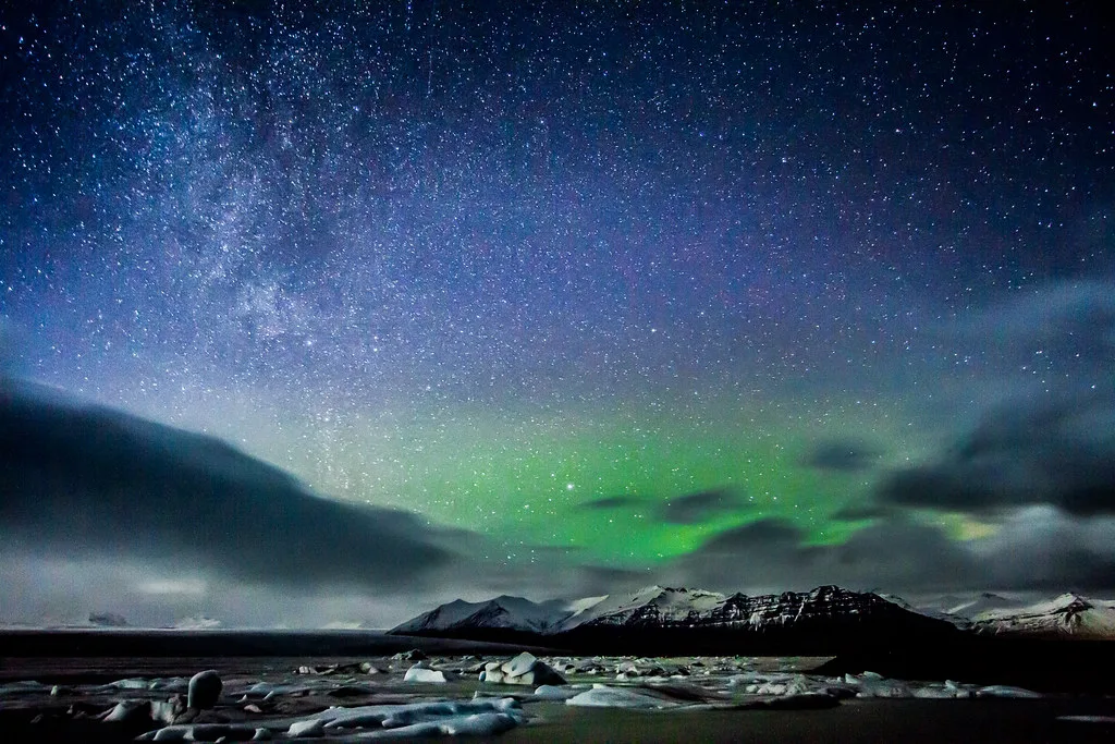 Stars over Iceland, Jökulsárlón