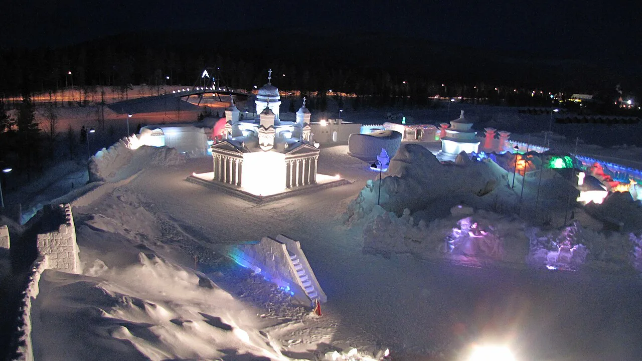 Icium night view, Levi
