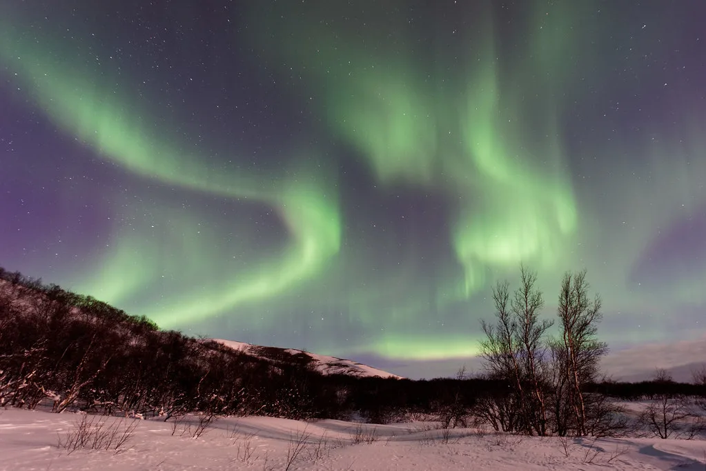 Aurore boréale, Mývatn