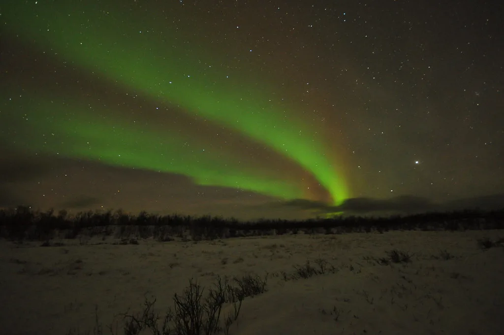 Northern Lights in Abisko, Sweden, Europe