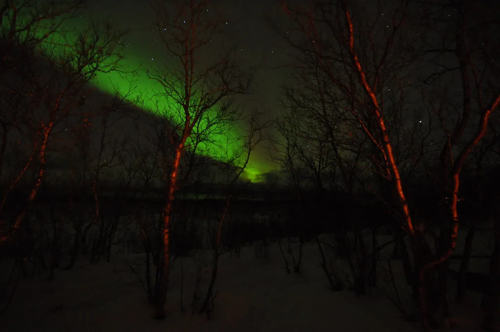 Northern Lights in Abisko, Sweden, Europe