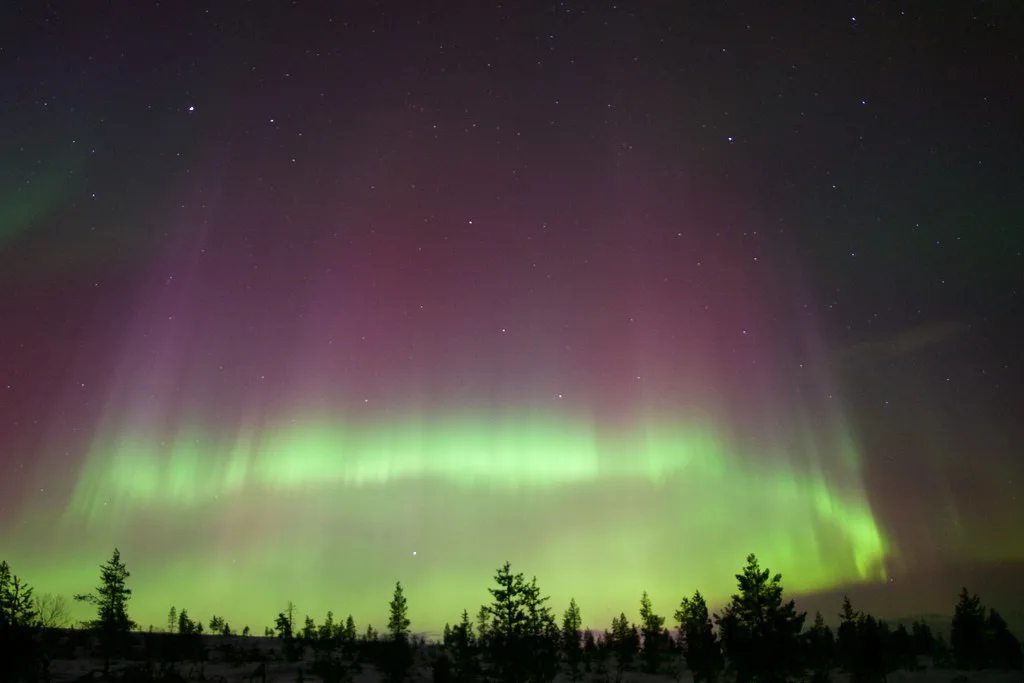Finnish aurora, KP, Saariselkä