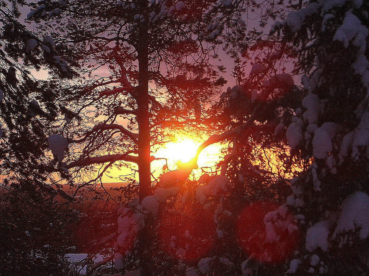 Ruka Sunset,Finland - panoramio