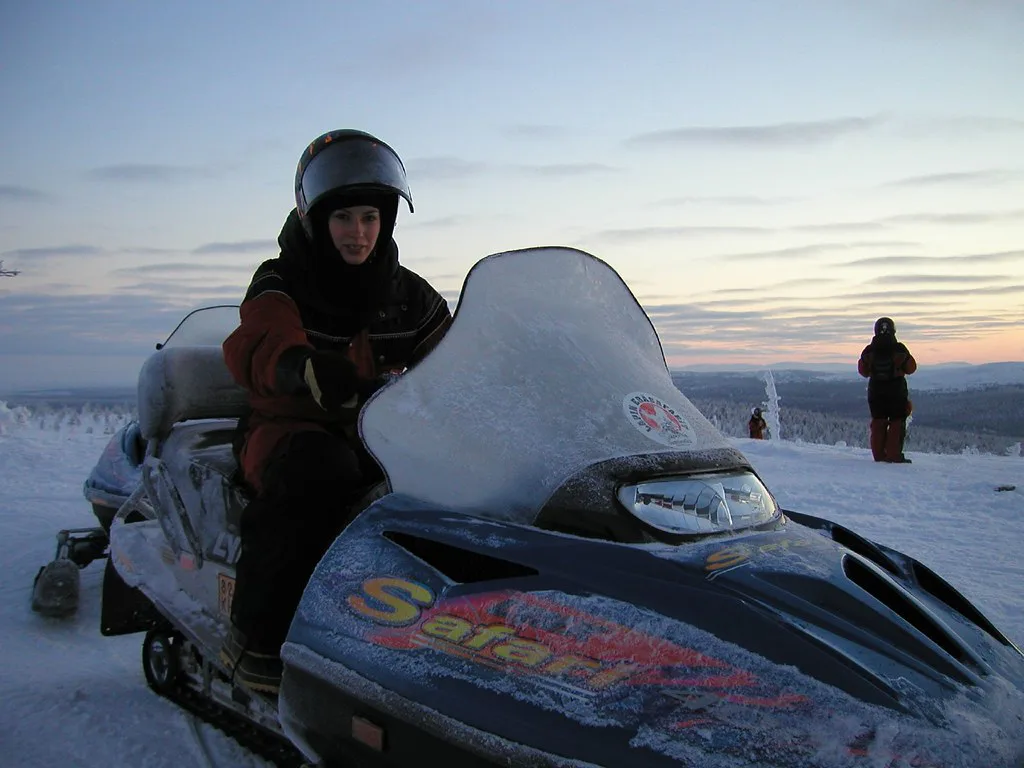Snowmobile, Saariselkä