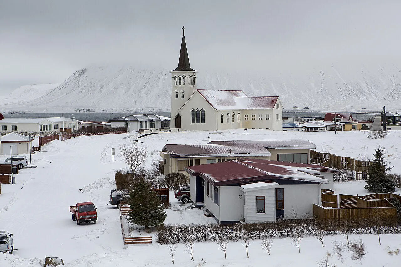 Church in Grundarfjörður, Iceland - UK5A4528, Snæfellsnes