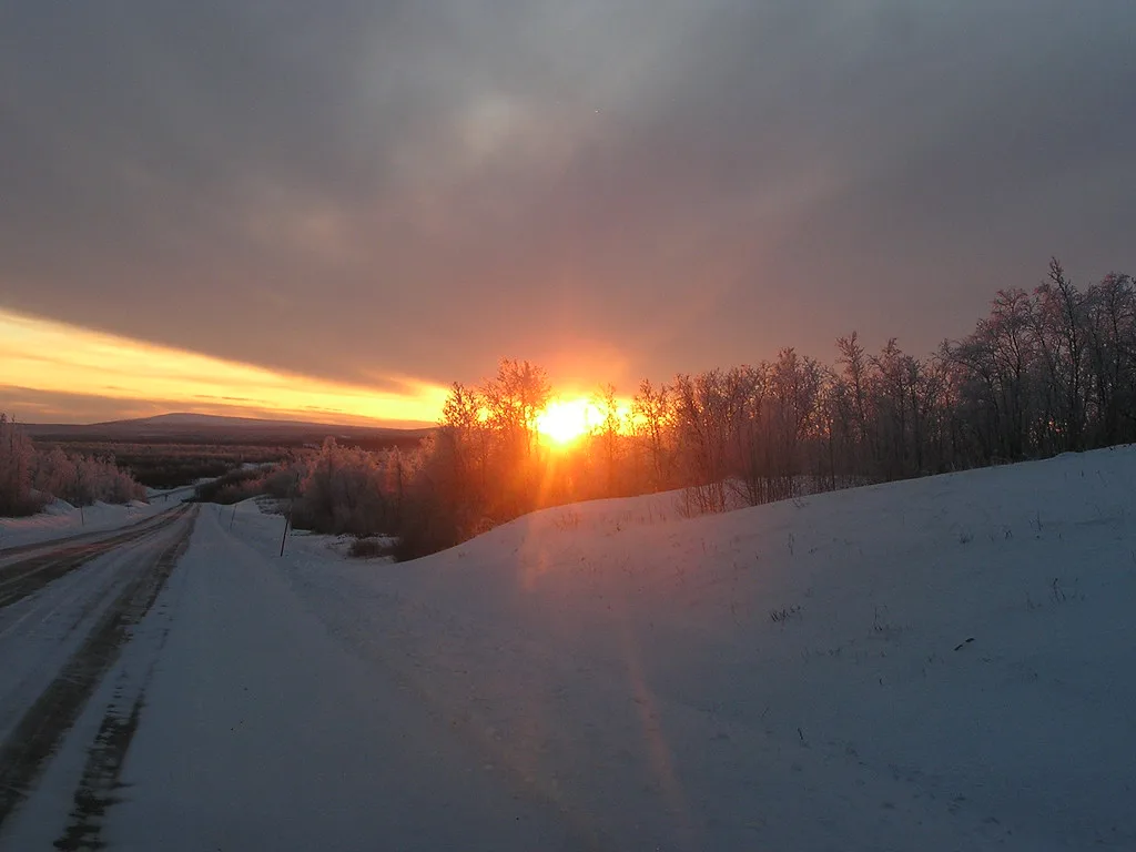 Rise and Shine/Morning (?) Glory, Swedish Lapland