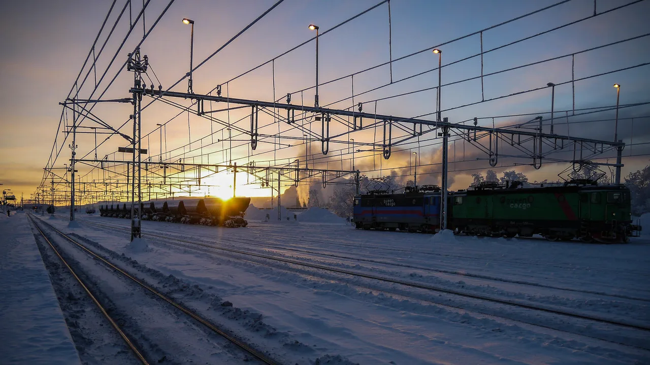 Train Station - Kiruna, Sweden, Swedish Lapland