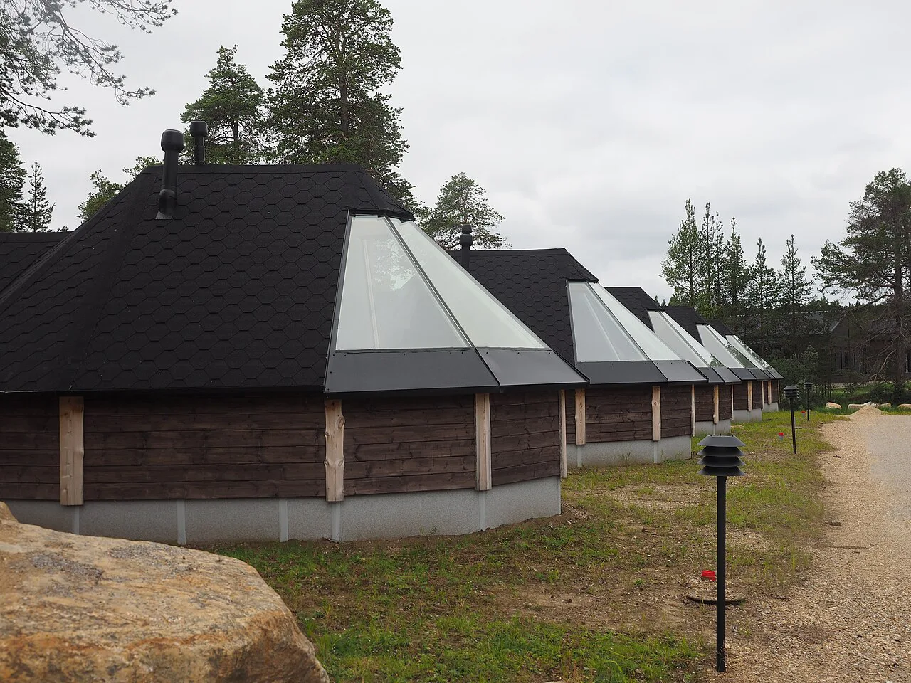Aurora Borealis cabins in Inari