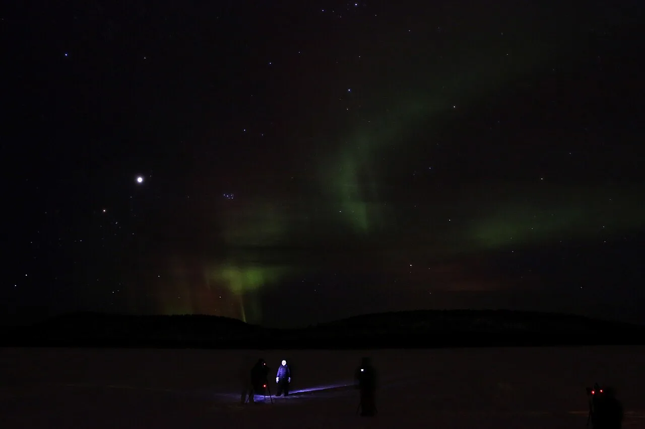 Aurora borealis - Inarijärvi Finland -13, Inari